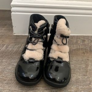 Ugg T Ager Genuine Sherling Polished Boot